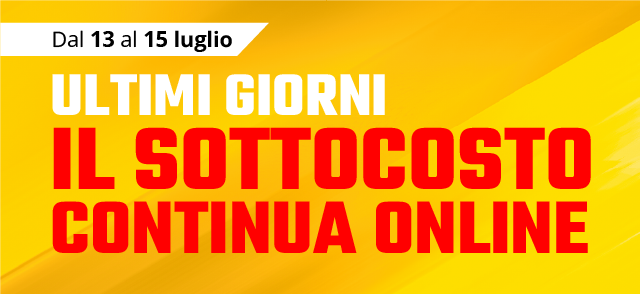 Promo: Sottocosto CONTINUA ONLINE!